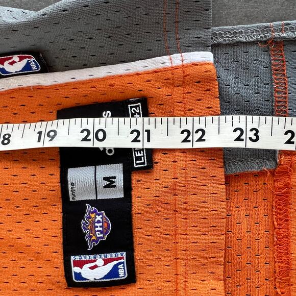 Vintage Y2K Phoenix Suns Stoudemire Jersey Adidas NBA Basketball Orange Youth M - Picture 5 of 5